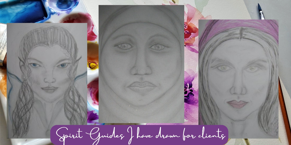 Spirit Guides I have drawn for clients-748